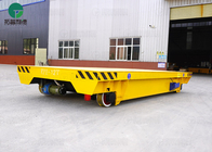 Battery Power Material Transfer Motorized Cart Moving On Rails
